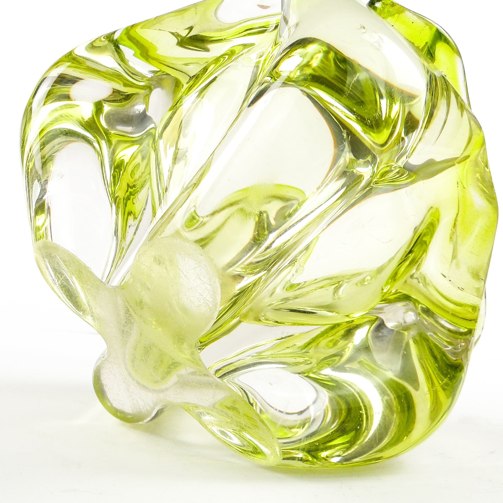 Przybornik mid-century modern, szkło, proj. J. Hospodka, Czechosłowacja, lata 60. - 104818