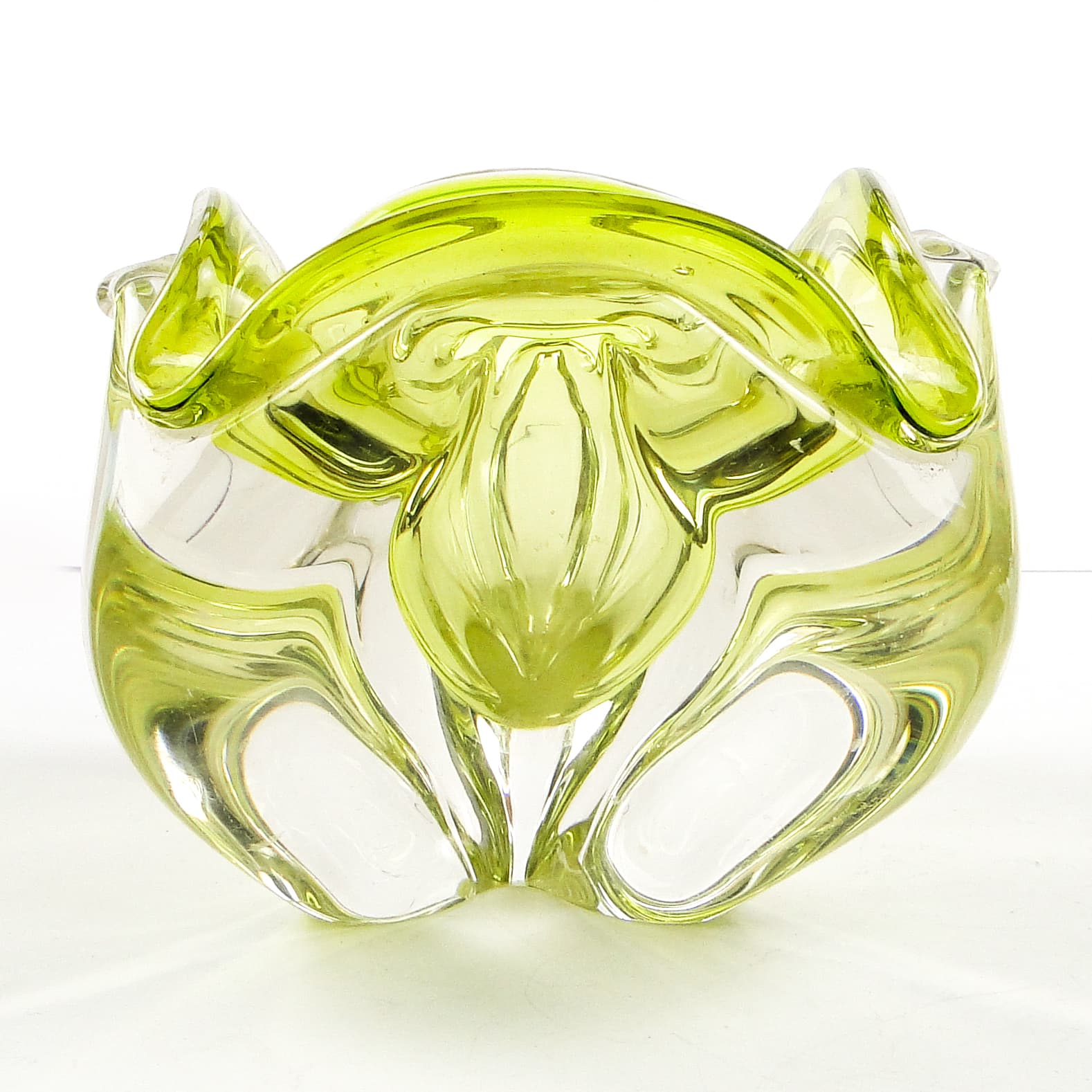 Przybornik mid-century modern, szkło, proj. J. Hospodka, Czechosłowacja, lata 60. - 104811