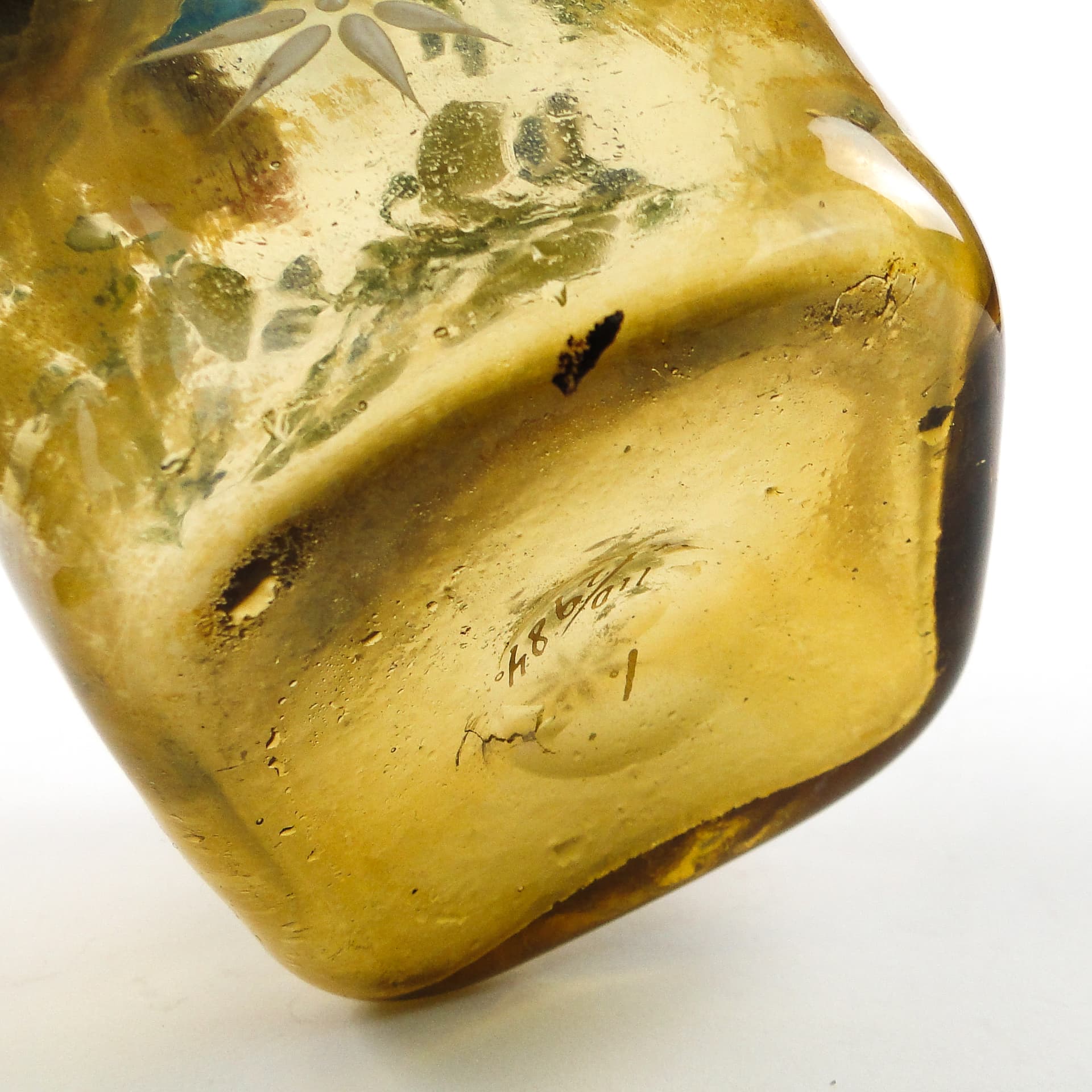 Karafka, Art Nouveau, szkło, Czechosłowacja, początek XX w. - 104970