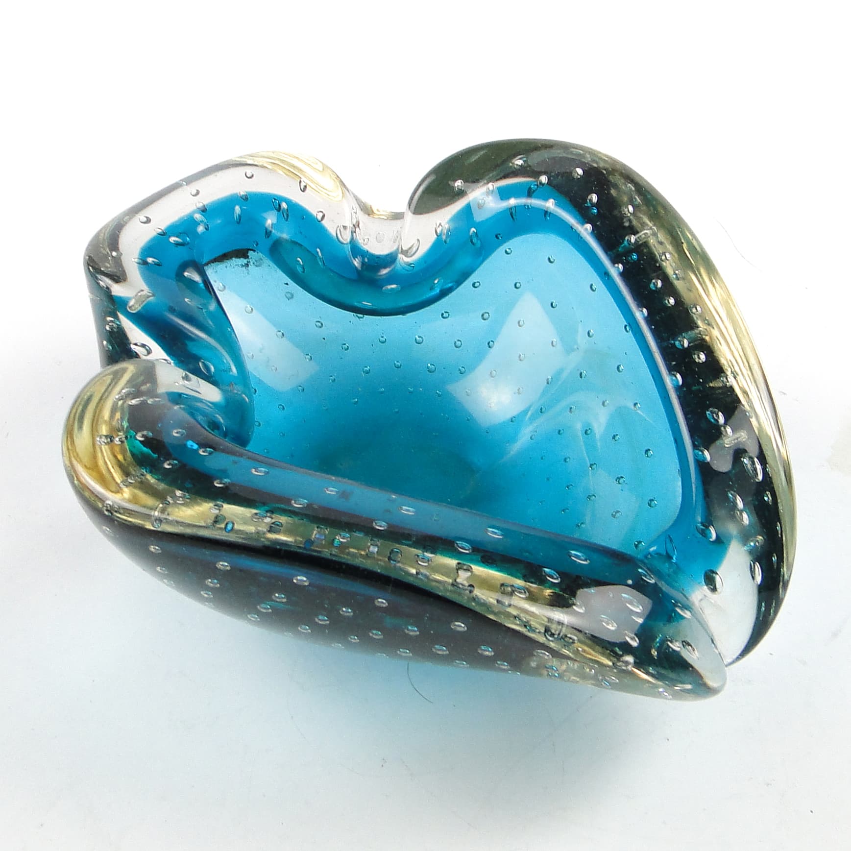 Organizer, Sommerso, Murano glass, Italy, 1950s. - 105128