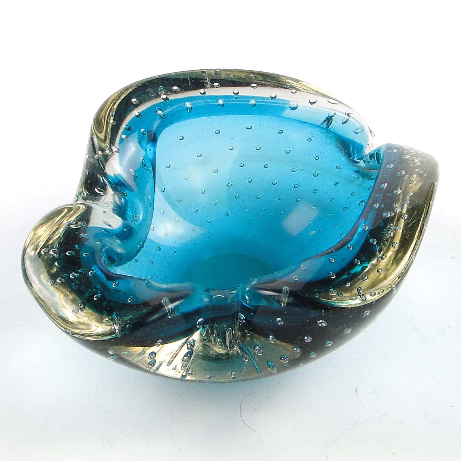 Organizer, Sommerso, Murano glass, Italy, 1950s. - 105131