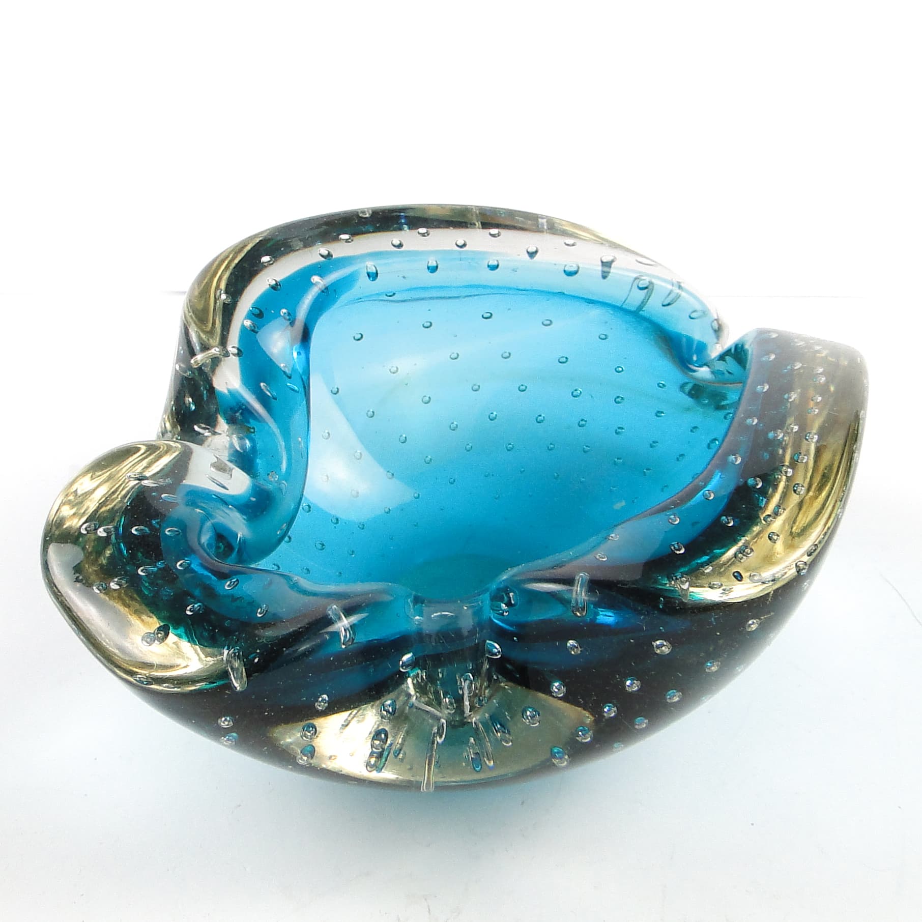 Organizer, Sommerso, Murano glass, Italy, 1950s. - 105127