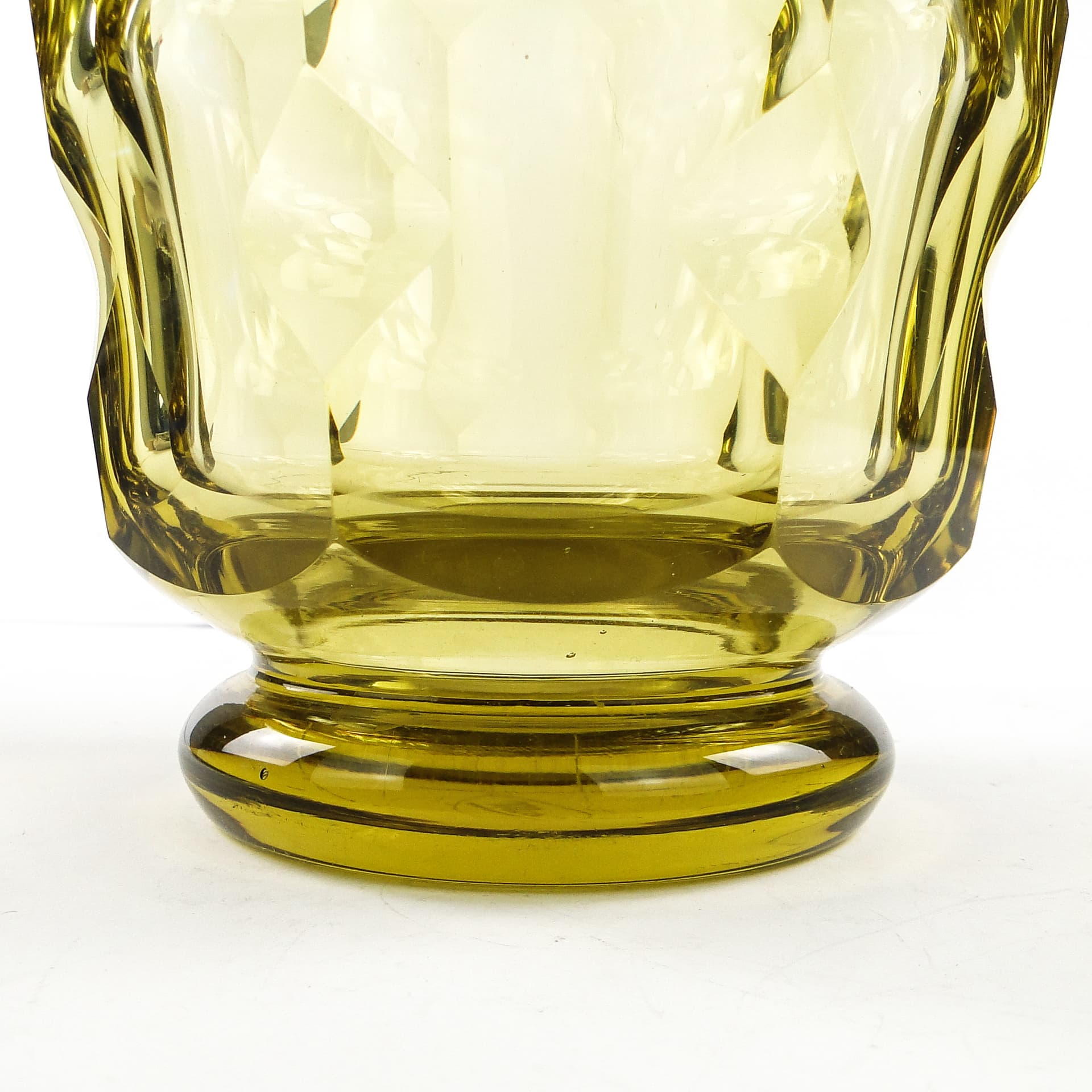 Wazon, Art Deco, kryształ, Moser, Czechosłowacja, lata 30. - 105294