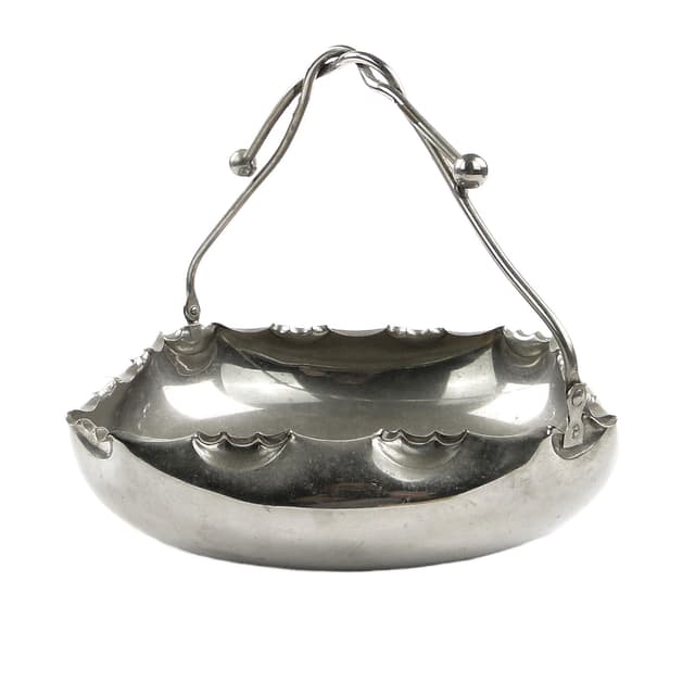 Fruit basket, Art Nouveau, Kaiser, Germany, early 20th c. - DIMENSION