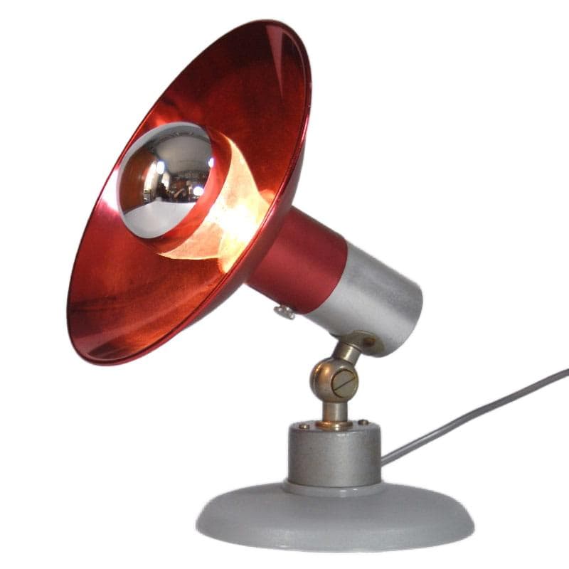 Czerwony kinkiet reflektorowy, Erco, Niemcy, lata 60. - 7416