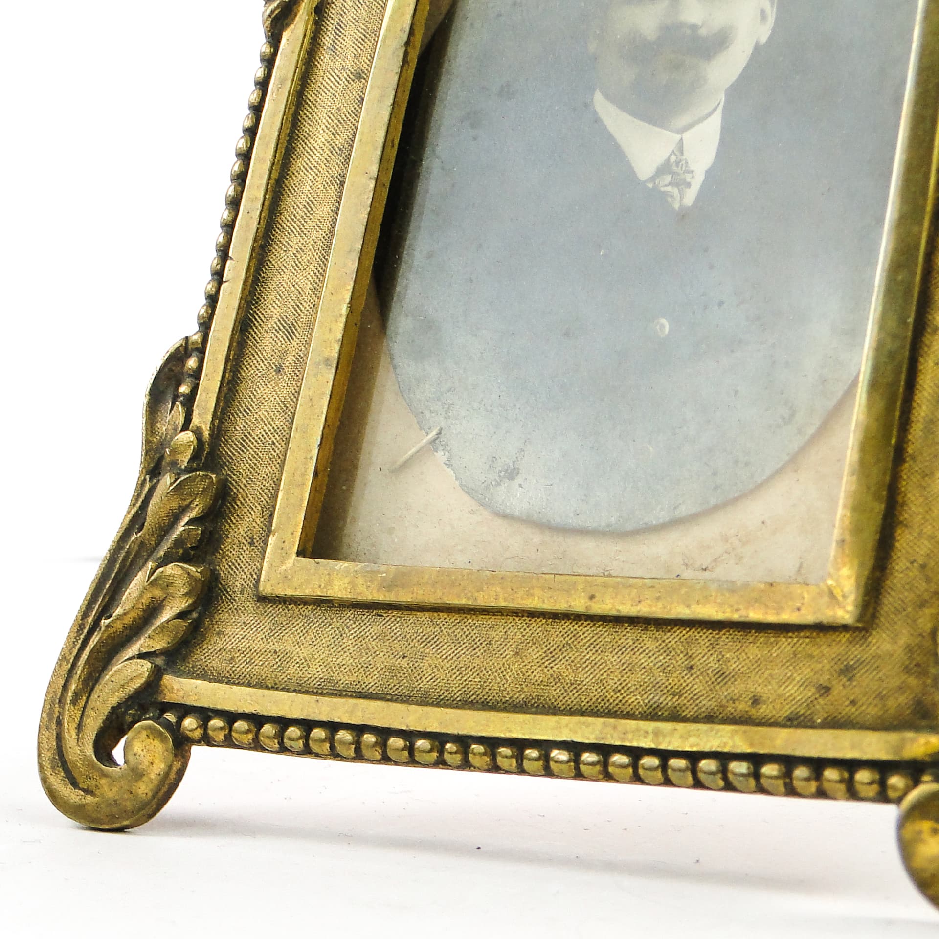 Empire photo frame, gilded bronze, France, 19th c. - 105349