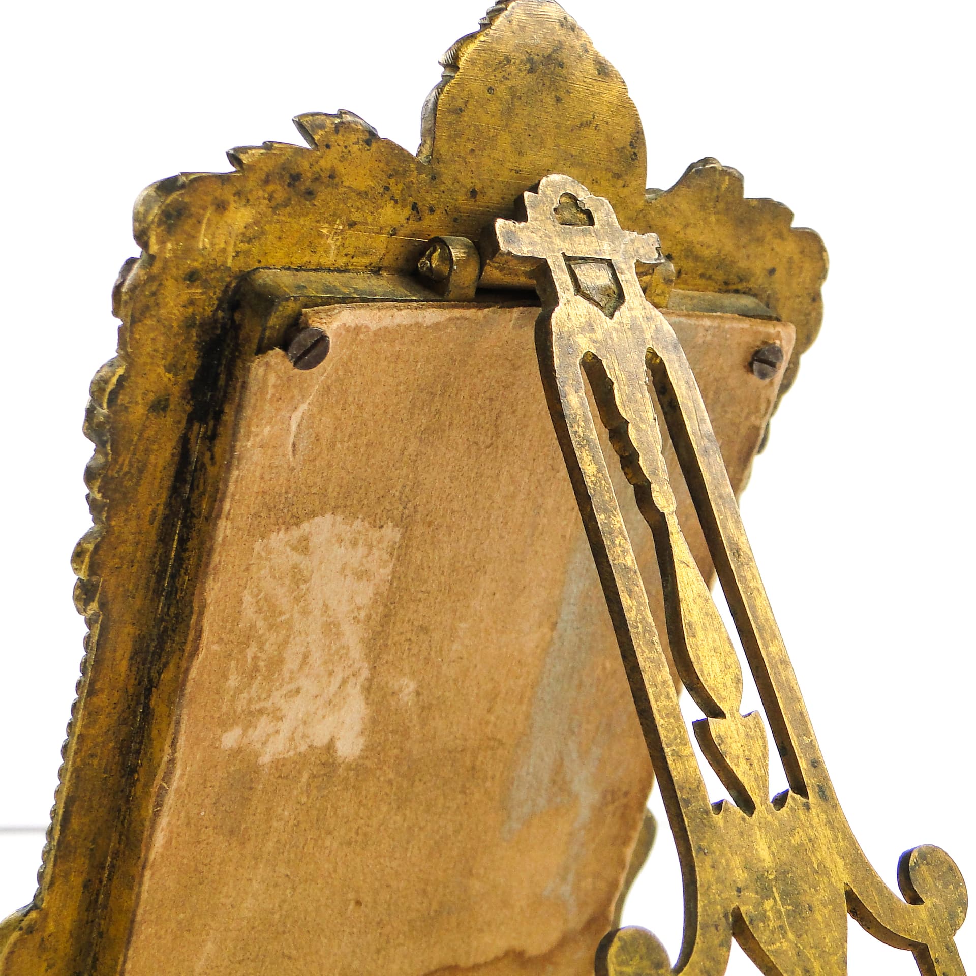 Empire photo frame, gilded bronze, France, 19th c. - 105354