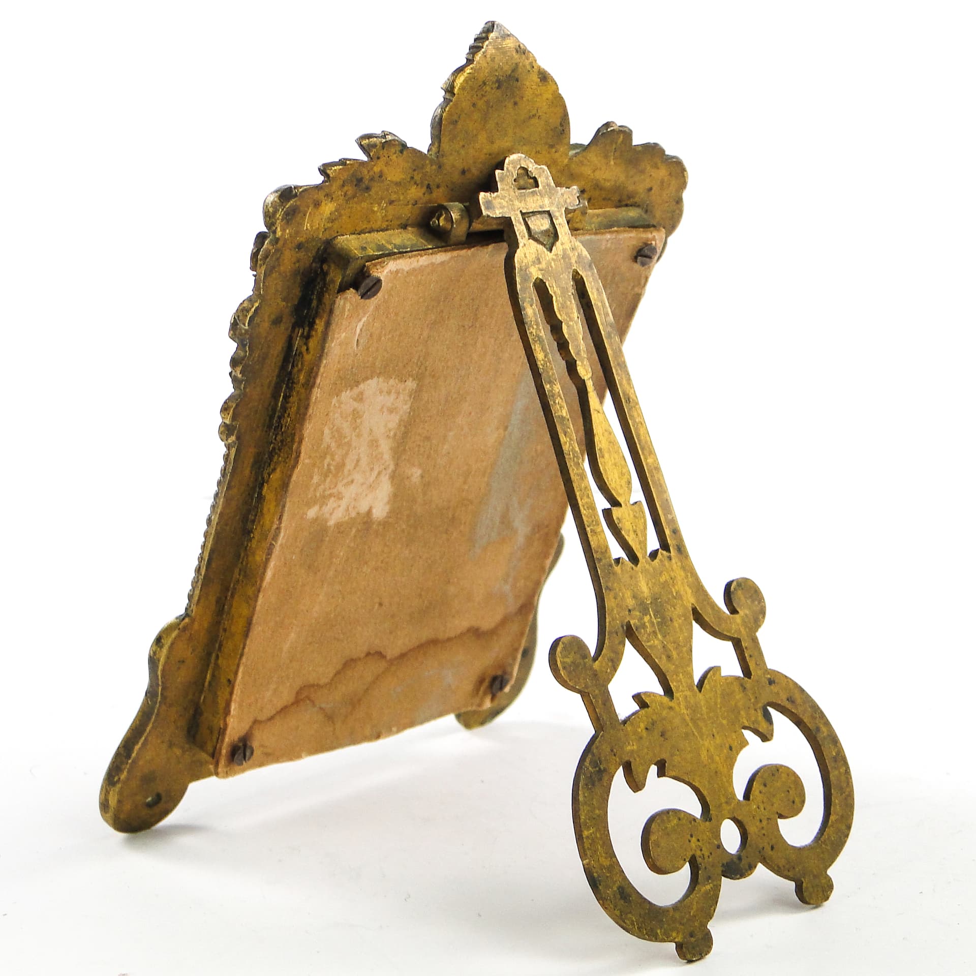 Empire photo frame, gilded bronze, France, 19th c. - 105352