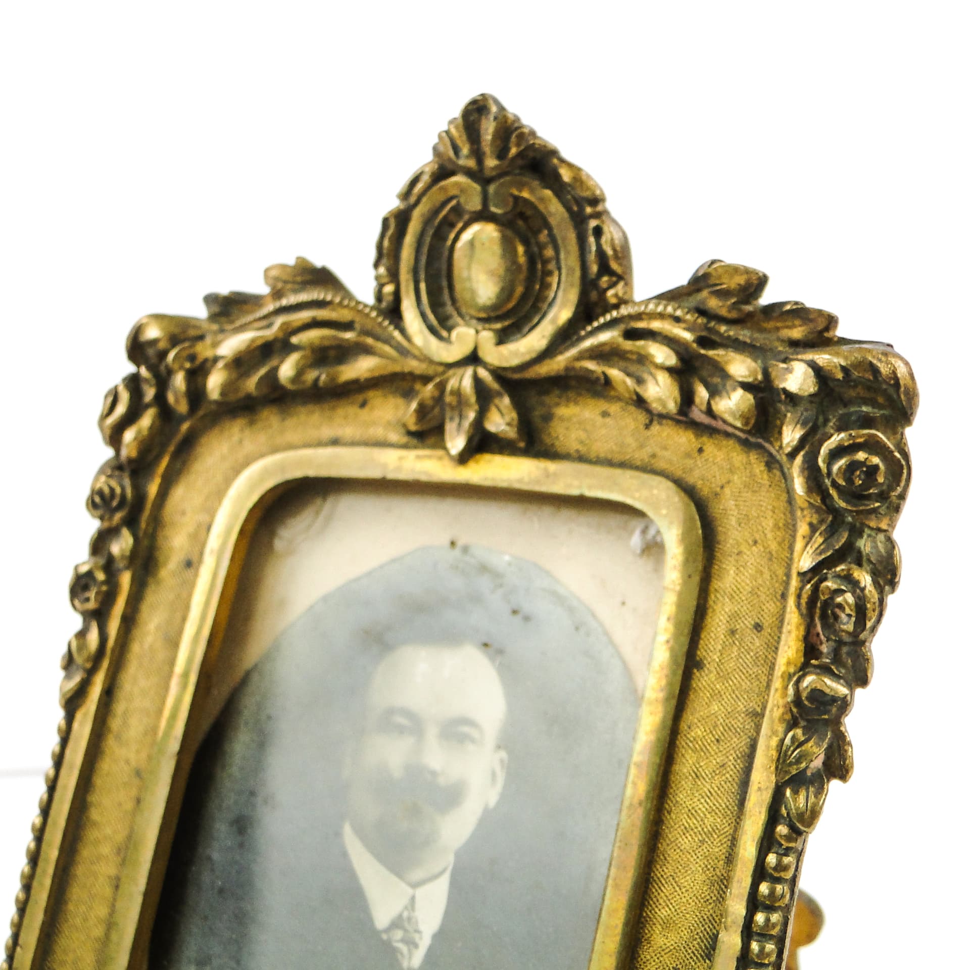 Empire photo frame, gilded bronze, France, 19th c. - 105350