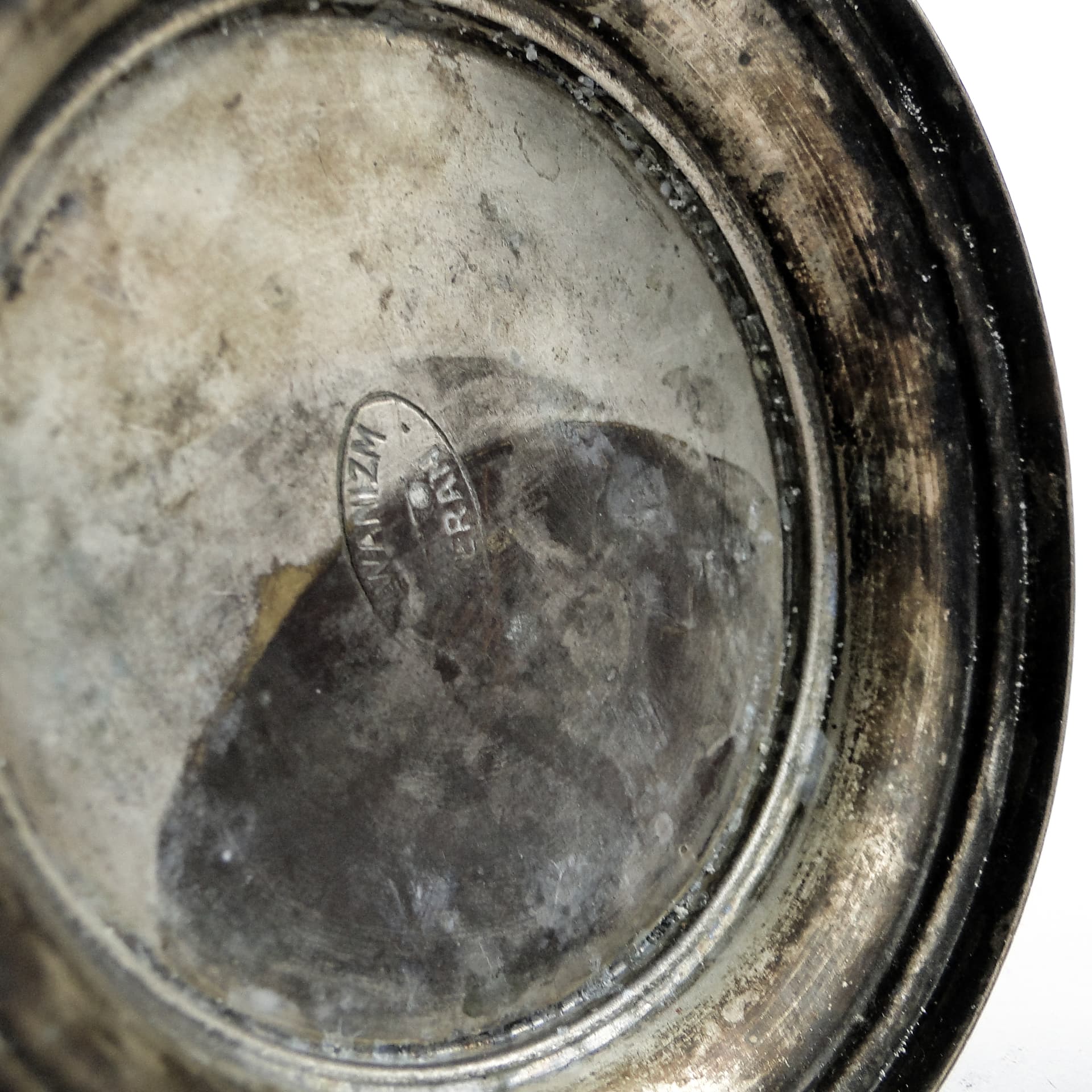 Art Deco figural toothpick holder, metal, Poland, 1920s. - 105368