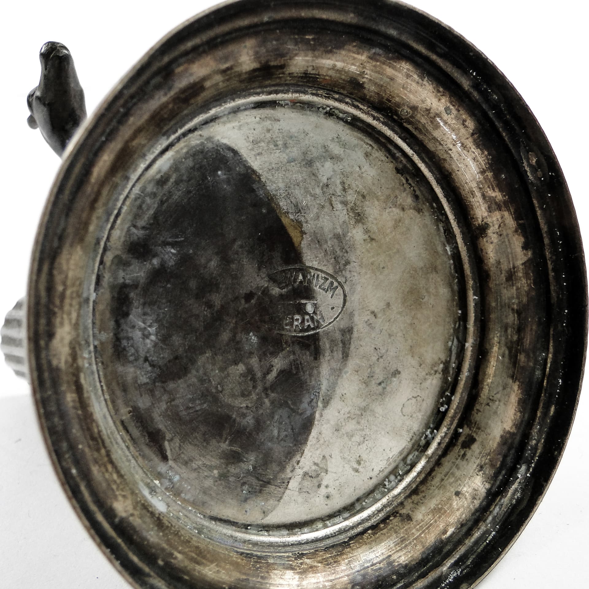 Art Deco figural toothpick holder, metal, Poland, 1920s. - 105369