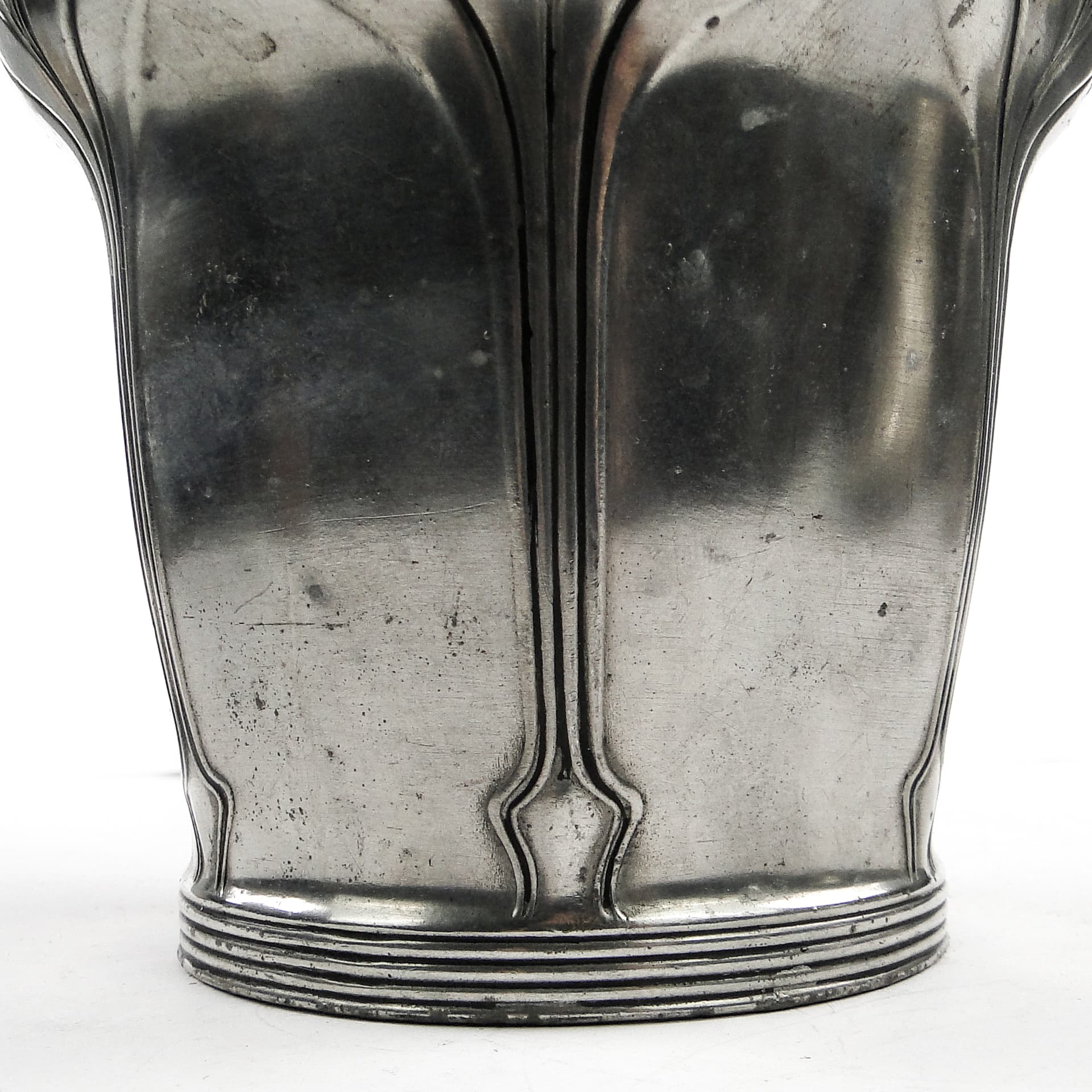 Herbatnica Art Nouveau, cyna srebrzona, Orivit, Niemcy, pocz. XX w. - 105403