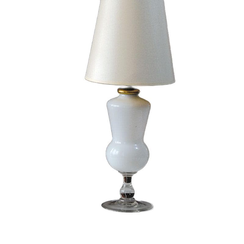 Opalizująca lampa stołowa, Włochy, lata 60. - 7411