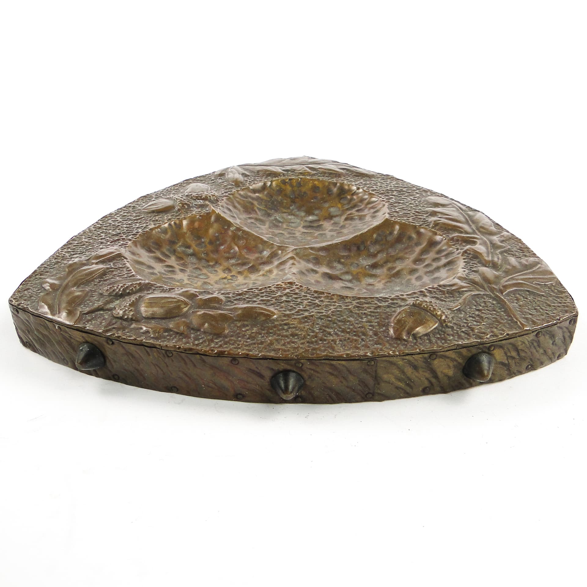 Art Nouveau Desk Organizer, Hammered Copper, Germany, Early 20th c. - 105440