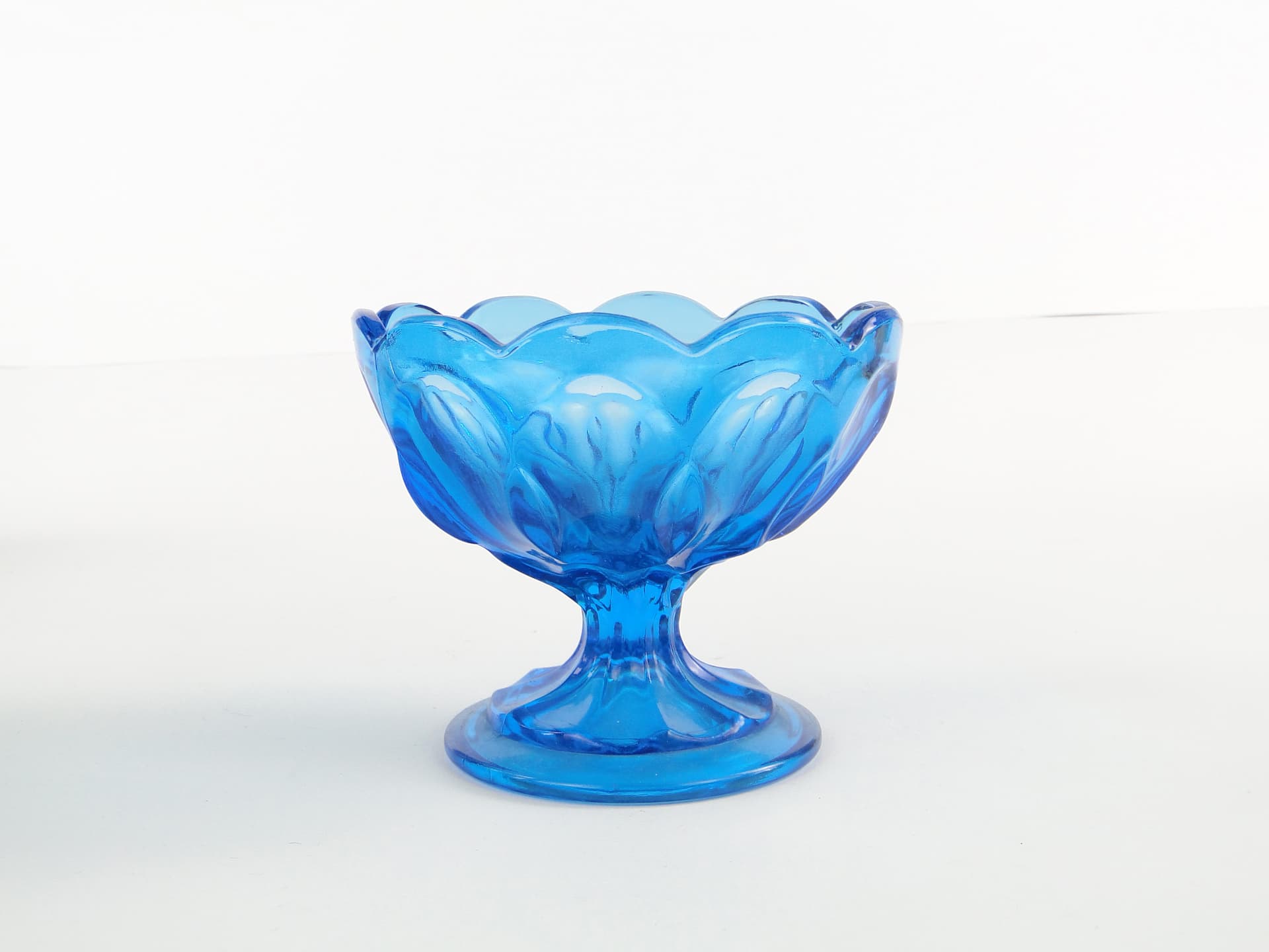 Patera Ring Around, mid-century modern, szkło prasowane, Ząbkowice, Polska, lata 50. - 105893