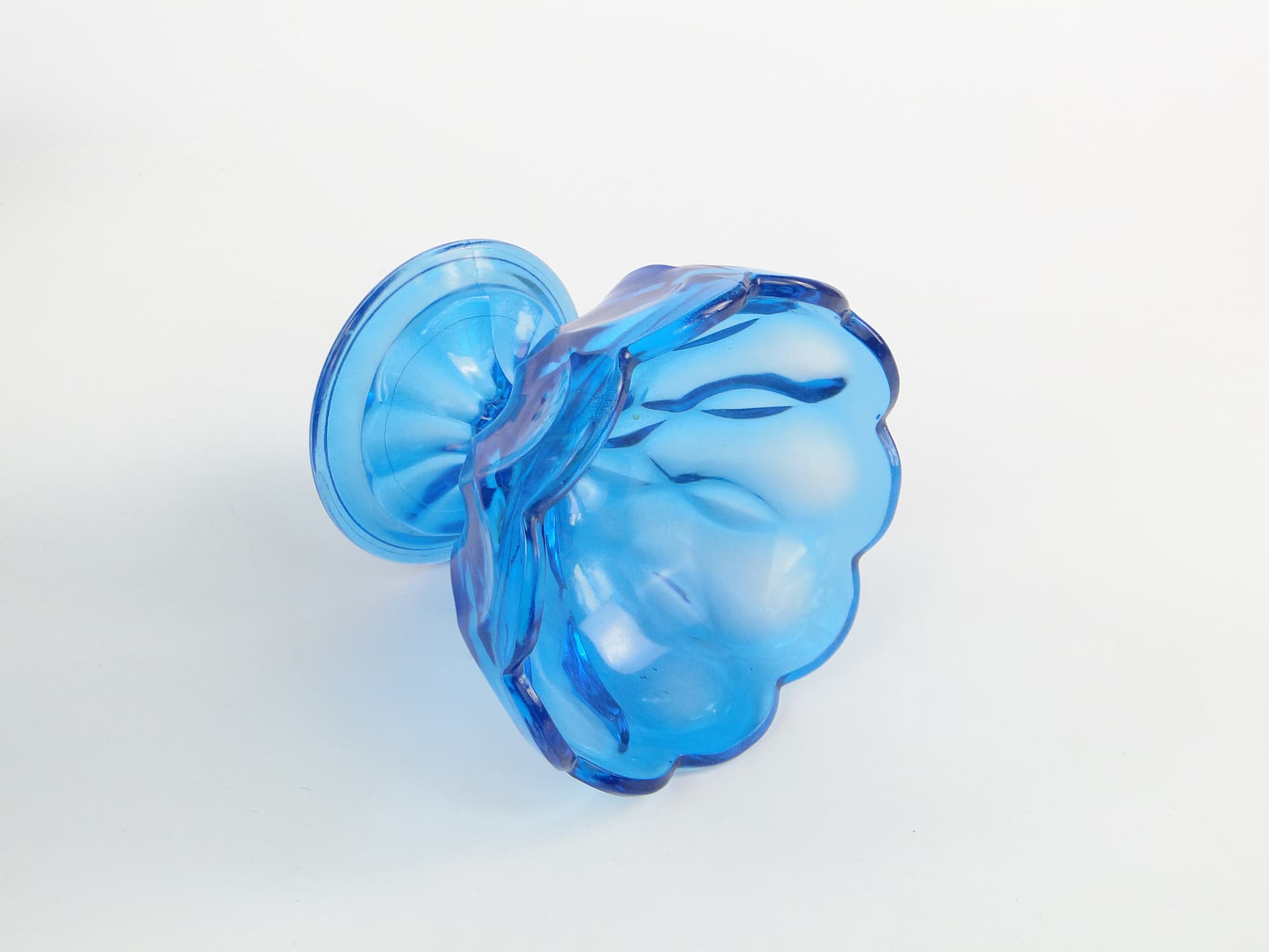 Patera Ring Around, mid-century modern, szkło prasowane, Ząbkowice, Polska, lata 50. - 105891