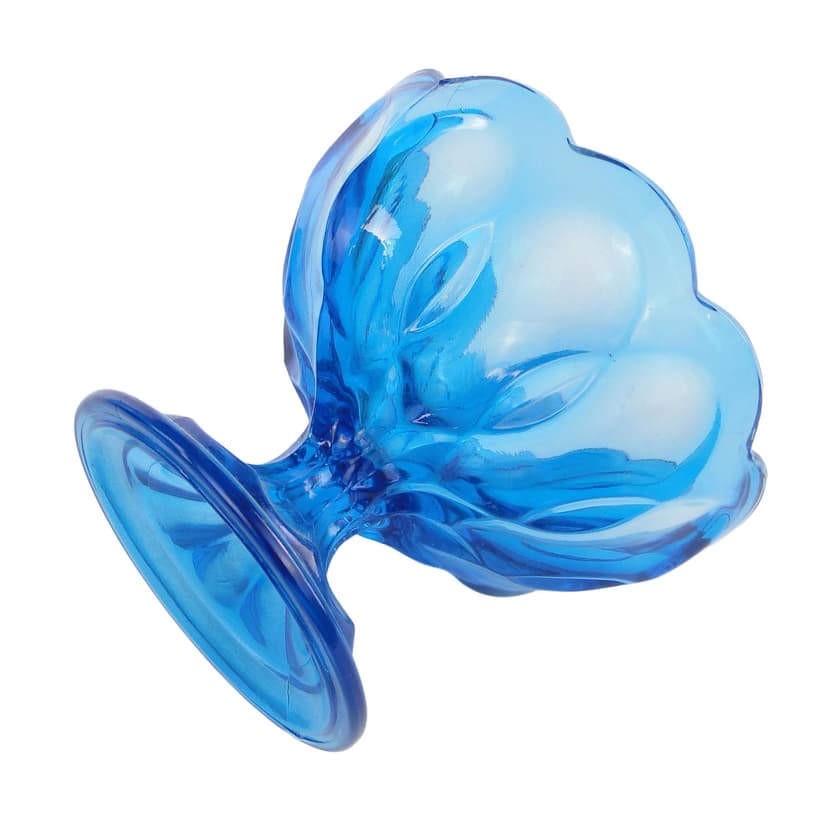 Patera Ring Around, mid-century modern, szkło prasowane, Ząbkowice, Polska, lata 50.