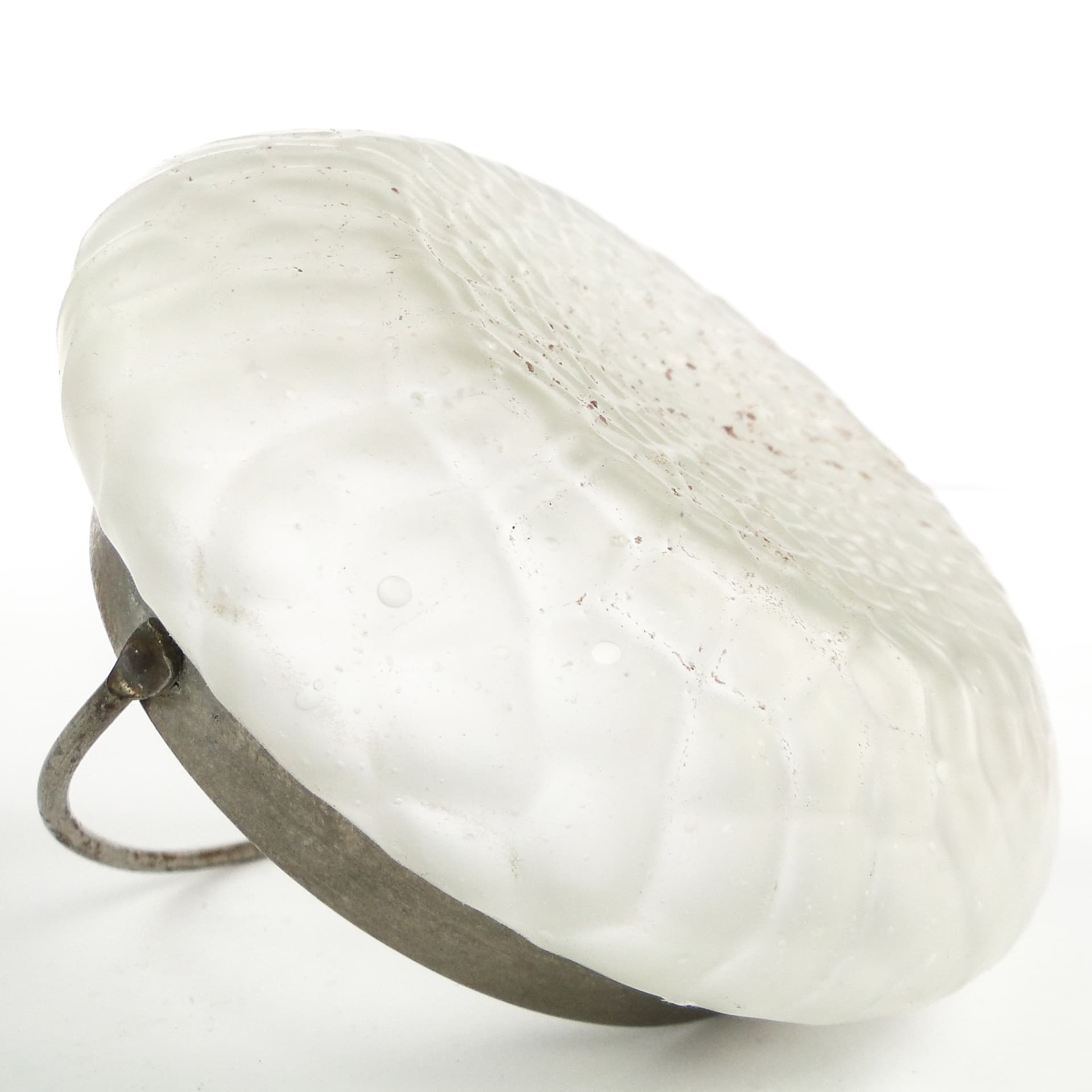 Cukiernica koszyczkowa Art Nouveau, szkło, Niemcy, początek XX w. - 105908