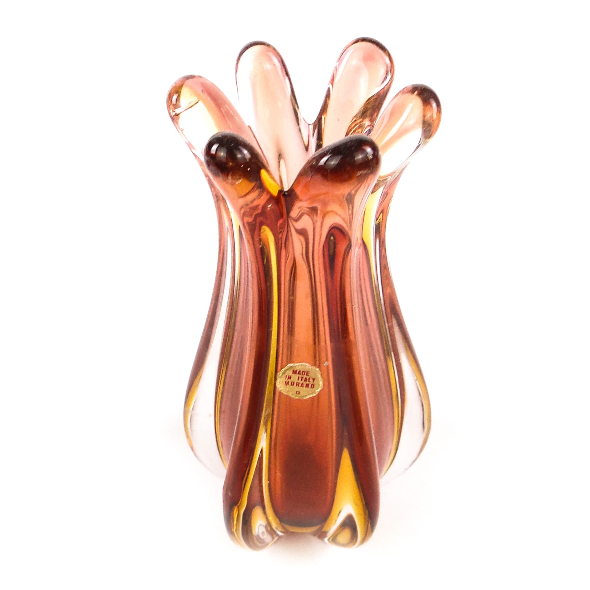 Wazon Murano, mid-century modern, szkło, Włochy, lata 50. - 106049