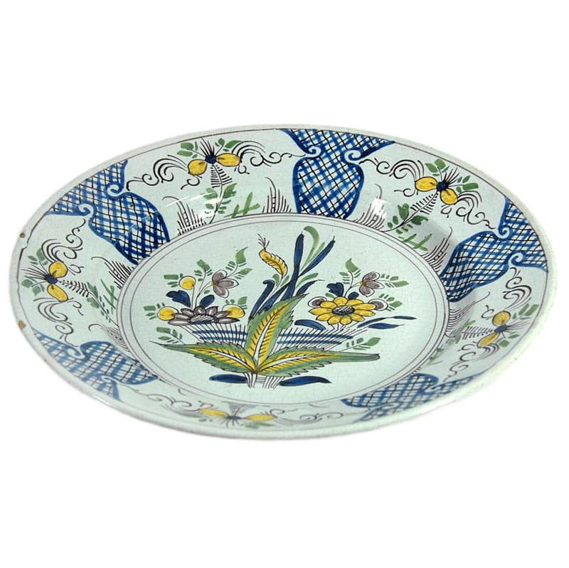 Faience Plate, Desevres, France, 19th c. - 7467