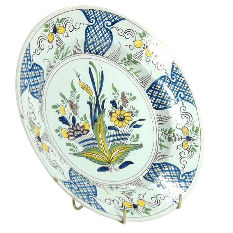 Faience Plate, Desevres, France, 19th c. - 7468