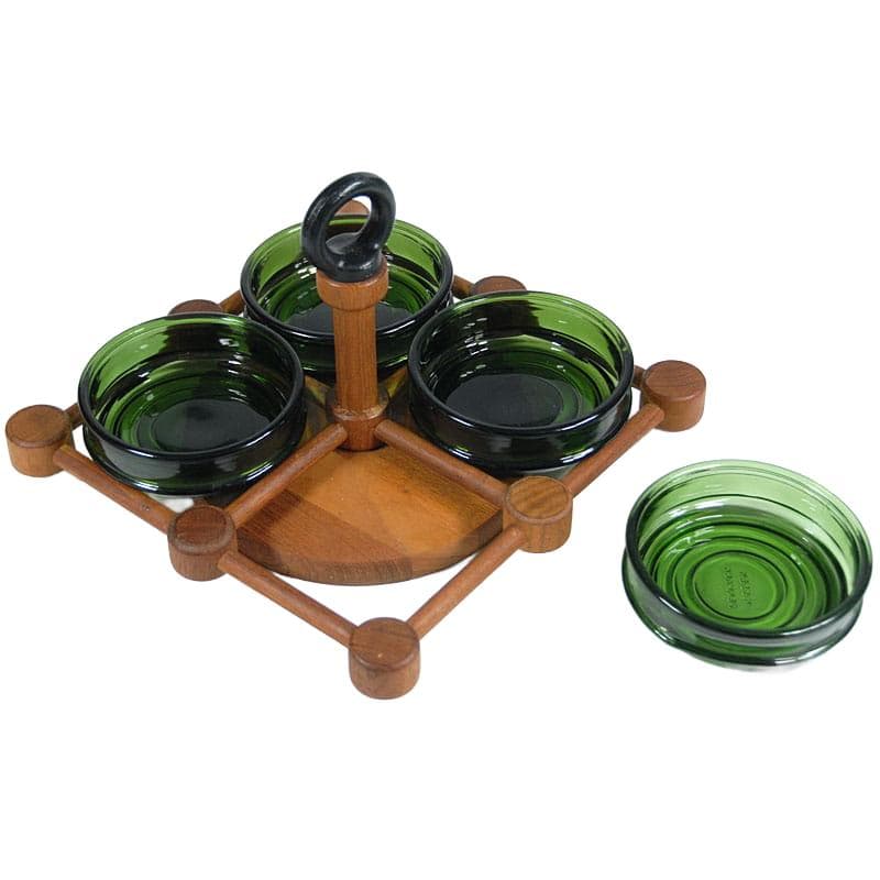 Teak Rotating Tray, Nissen, Denmark, 1960s - 7460
