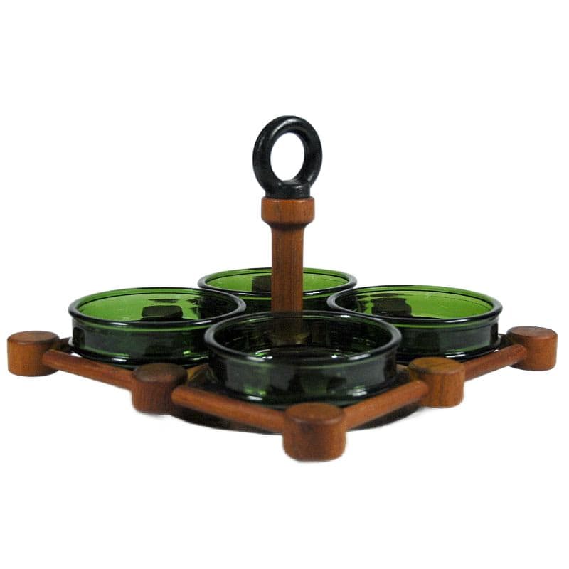Teak Rotating Tray, Nissen, Denmark, 1960s - 7459