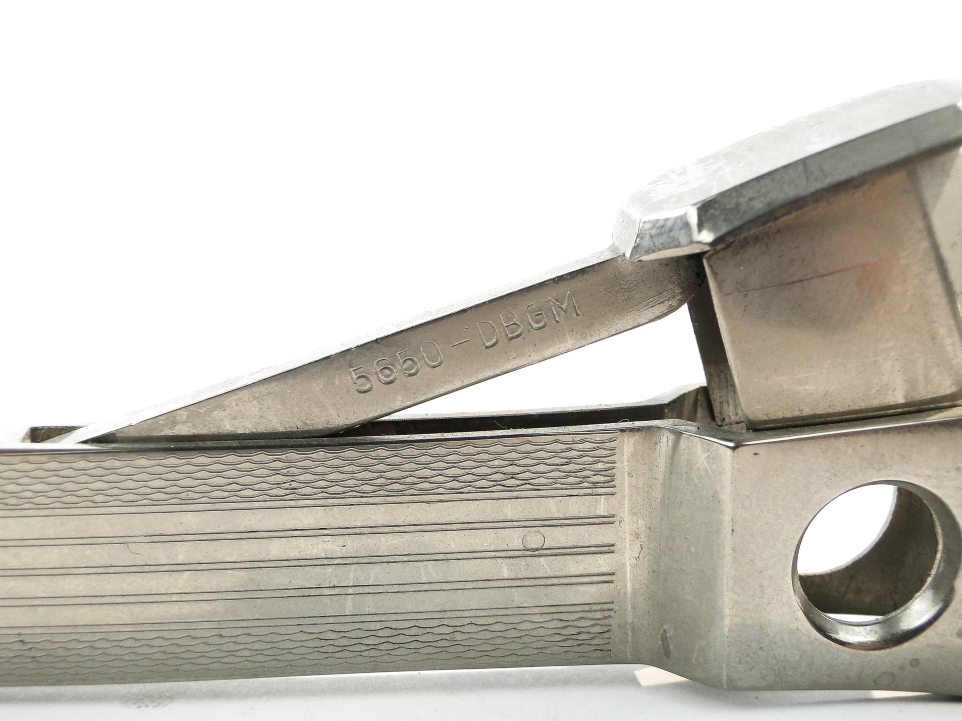 Cigar cutter, silver-plated alpacca, Solingen, Germany, 1960s. - 106341