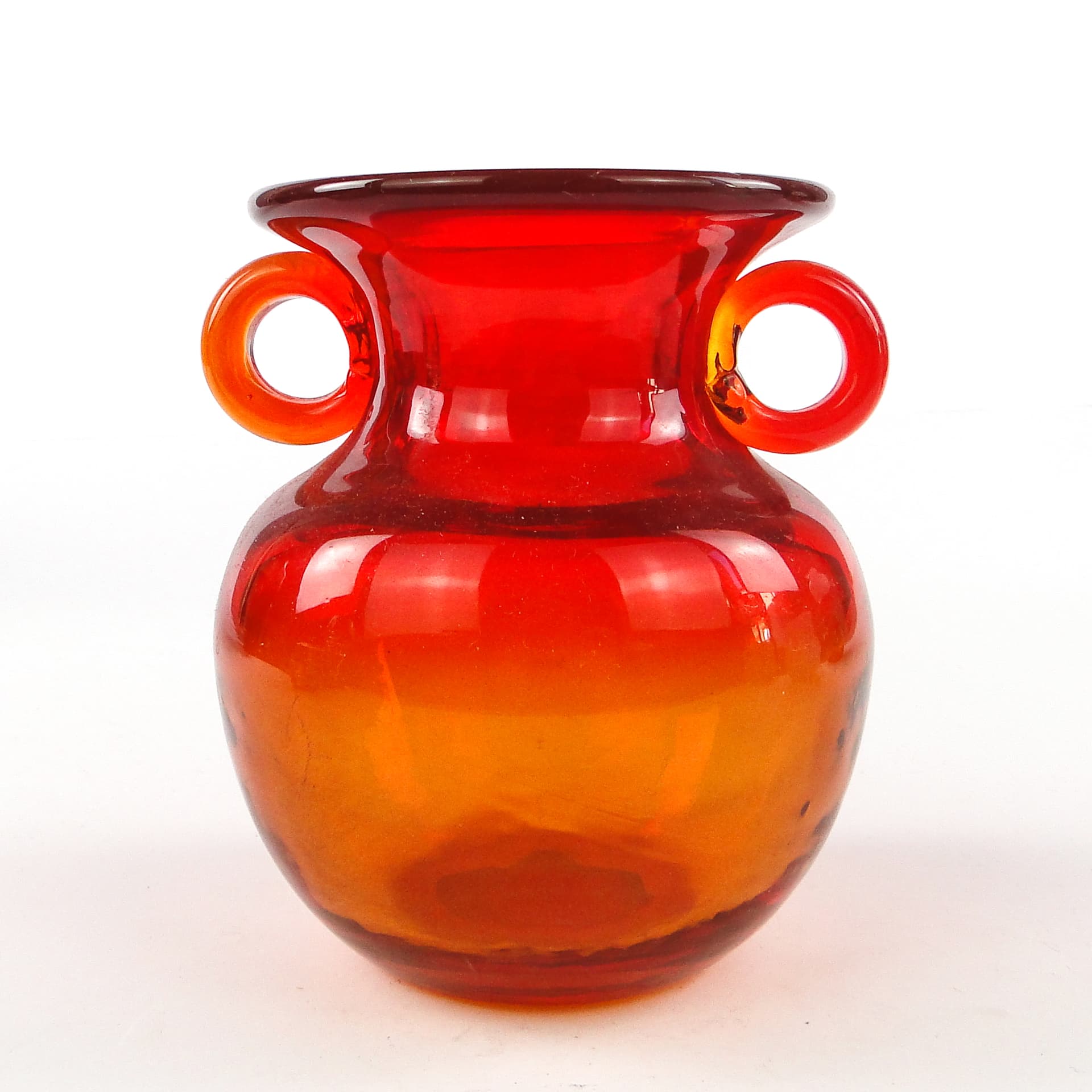 Wazon Mid-century modern, szkło, proj. J. Słuczan-Orkusz, Polska, lata 70. - 106430