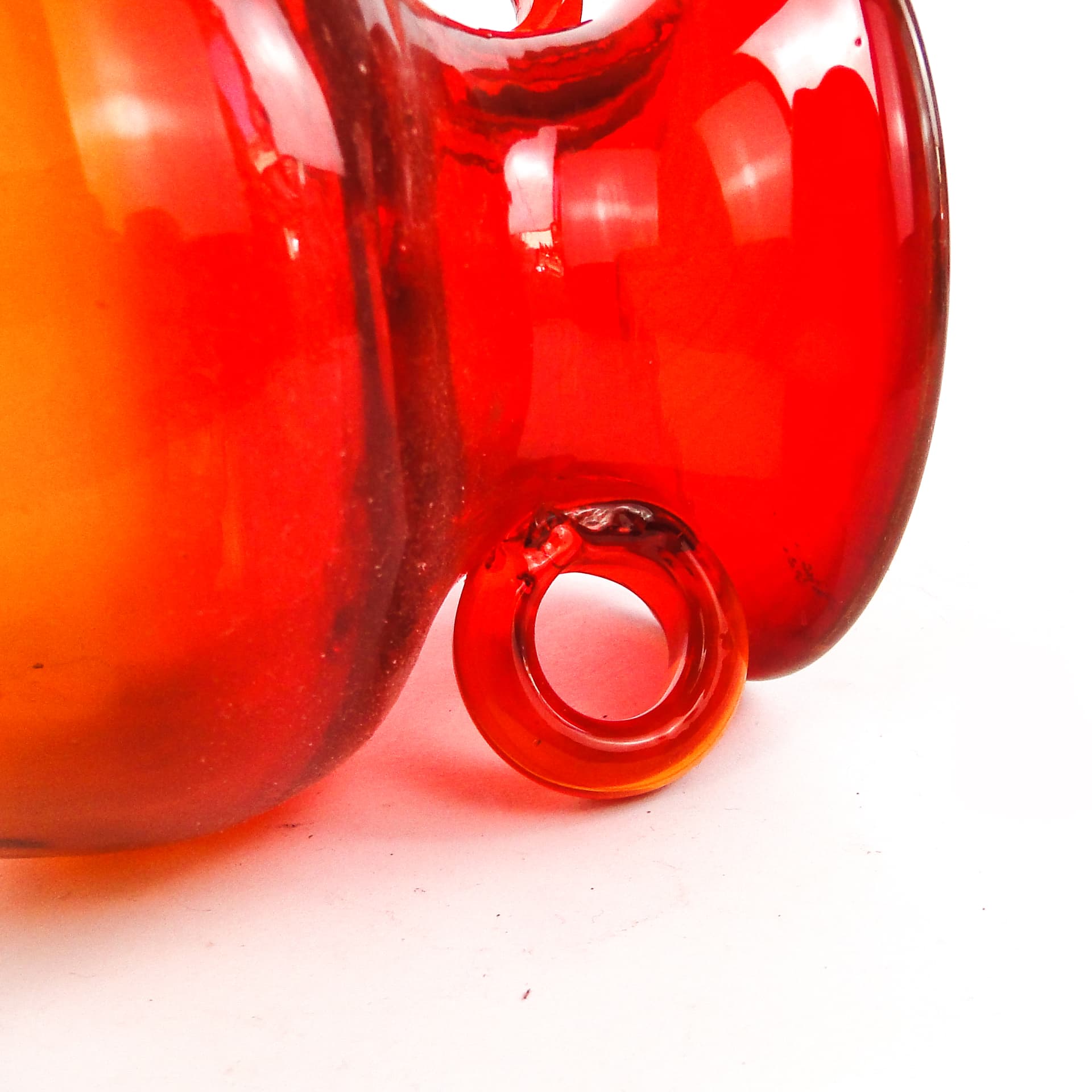 Wazon Mid-century modern, szkło, proj. J. Słuczan-Orkusz, Polska, lata 70. - 106437