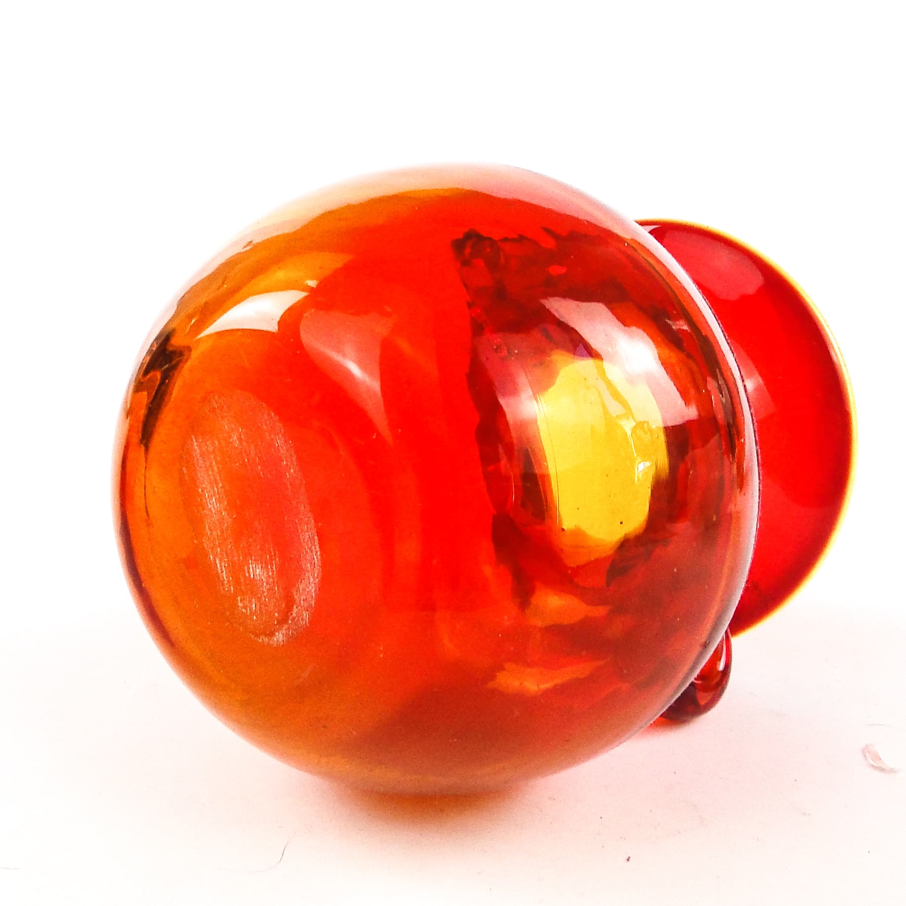 Wazon Mid-century modern, szkło, proj. J. Słuczan-Orkusz, Polska, lata 70. - 106435