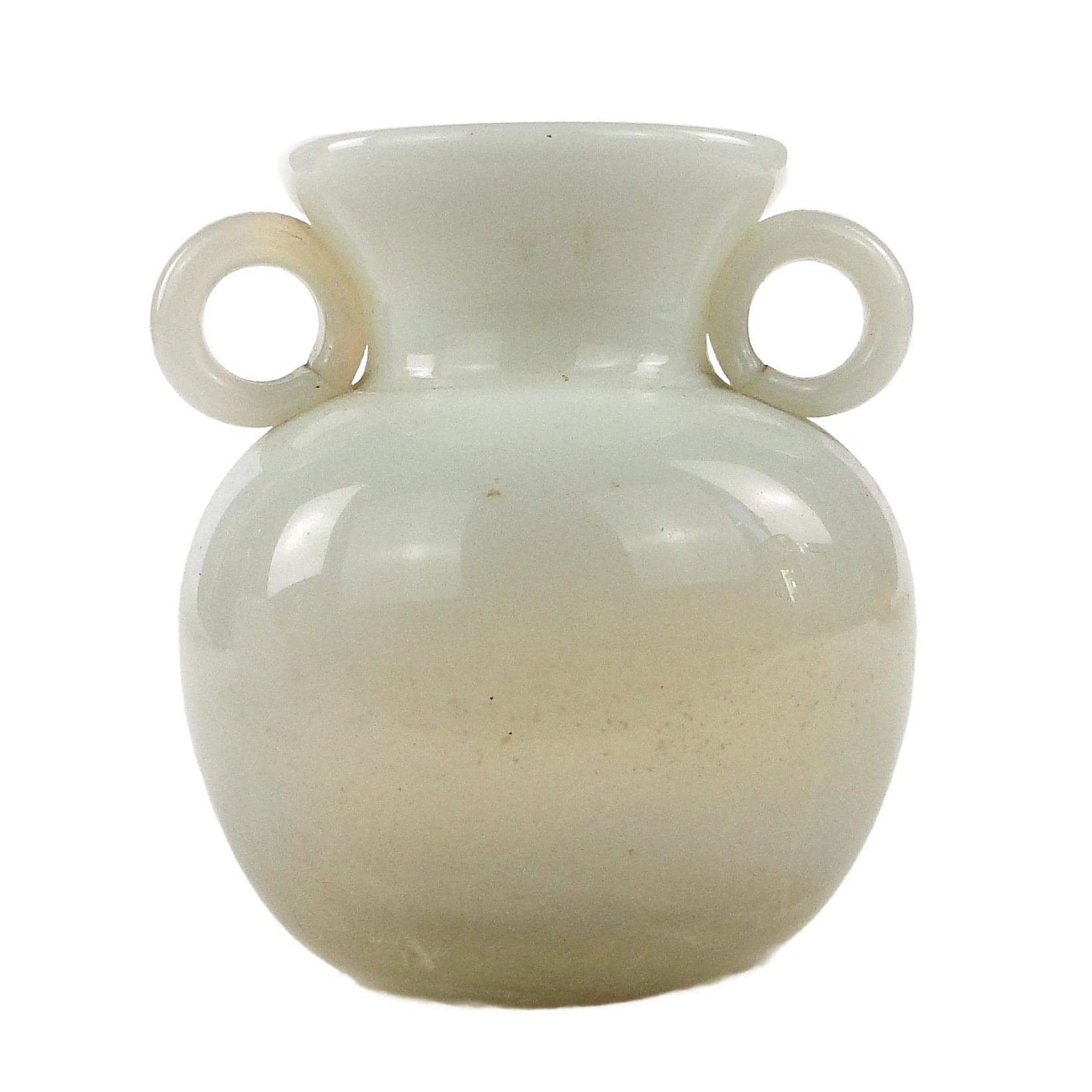 Wazon modernizm, szkło, proj. J. Słuczan-Orkusz, Polska, lata 70.