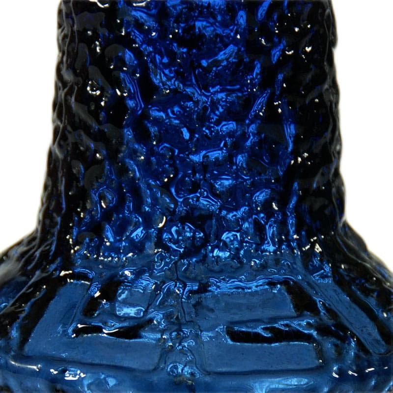 Szklana lampa stołowa, proj. G. Augustsson dla Ruda Glasbruk, Szwecja, lata 60. - 7443