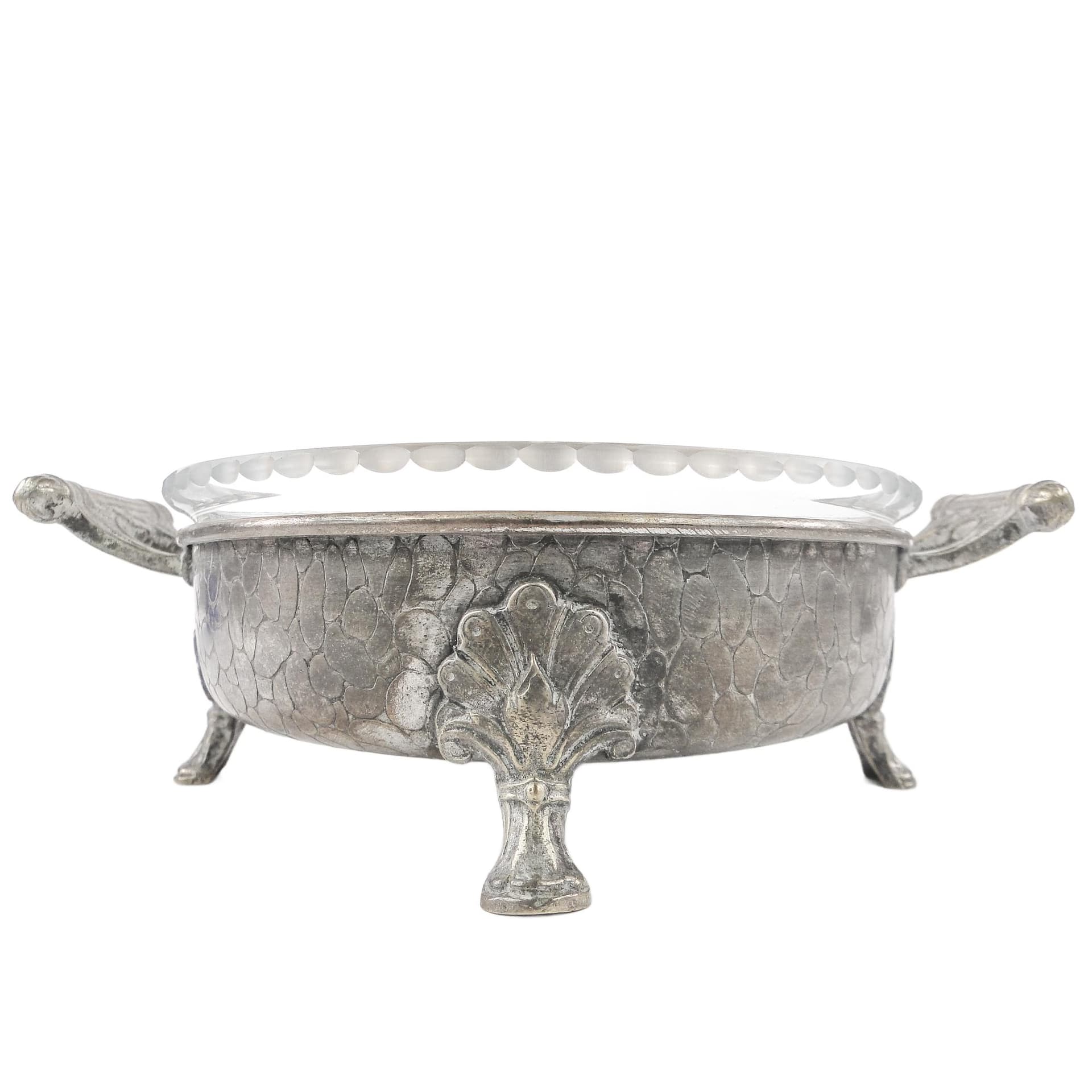 Eclectic Serving Dish, silver-plated brass, WMF, Germany, 19th c.