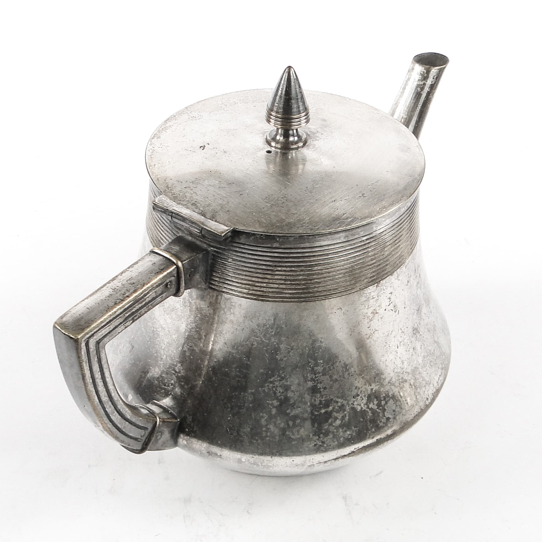 Teapot, Art Nouveau, silver-plated brass, WMF, Germany, early 20th c. - 106918