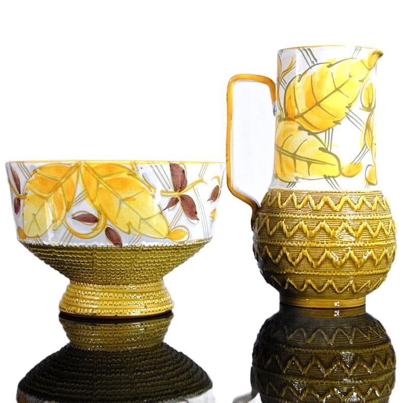 Zestaw ceramiczny, Fratelli Fanciullacci, Włochy, lata 60. - 7494