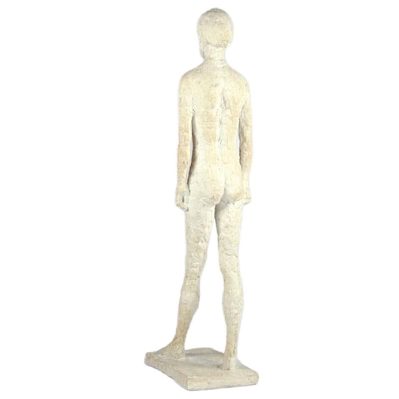 Beżowa rzeźba z patynowanego gipsu, Belgia, lata 70. - 7528