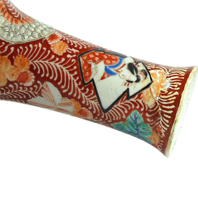 Red Saishuntei Arita Vase, Japan, 19th c. - 7524