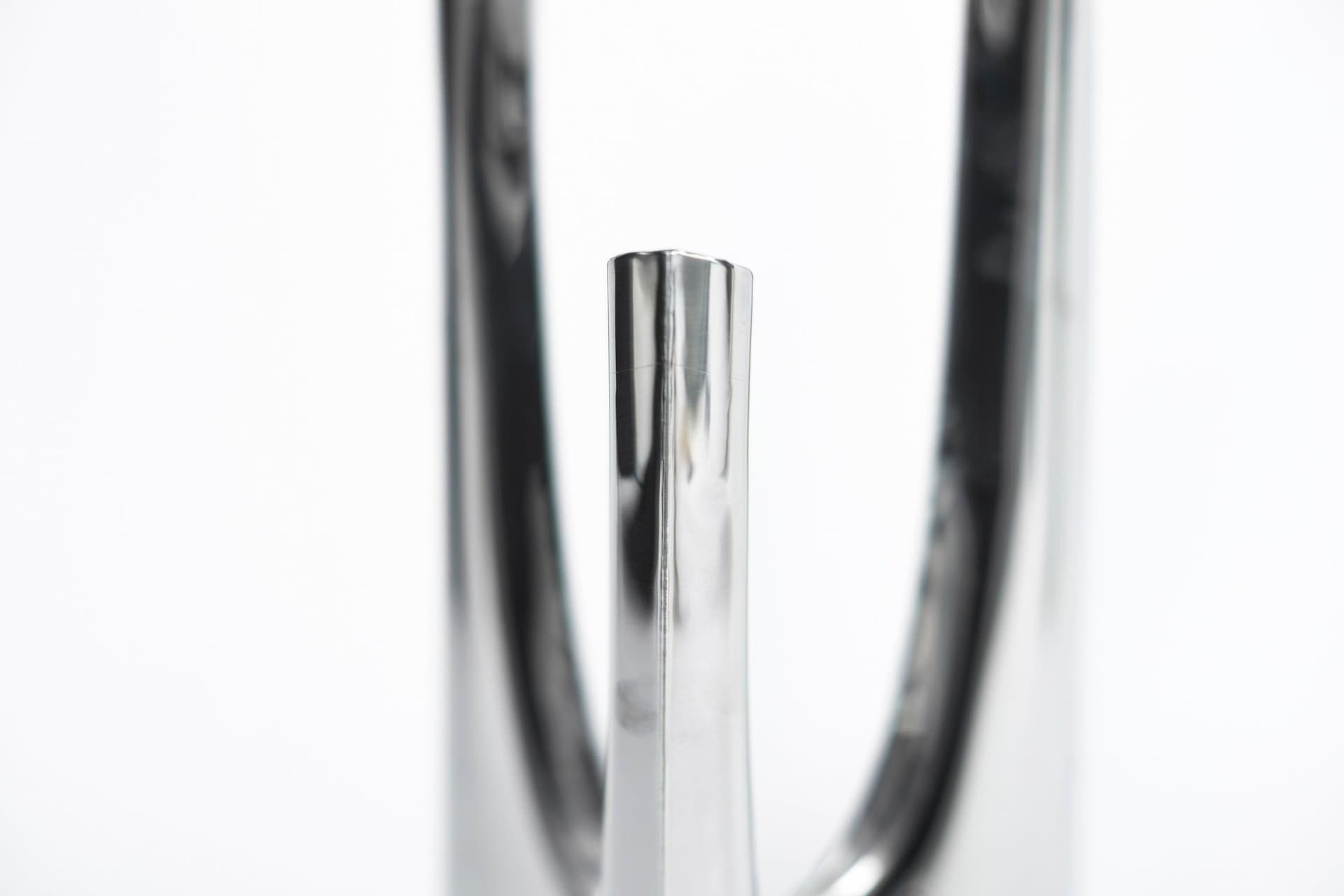 Świecznik TRIGLAV srebrny 41 cm, Zieta Studio - 122621