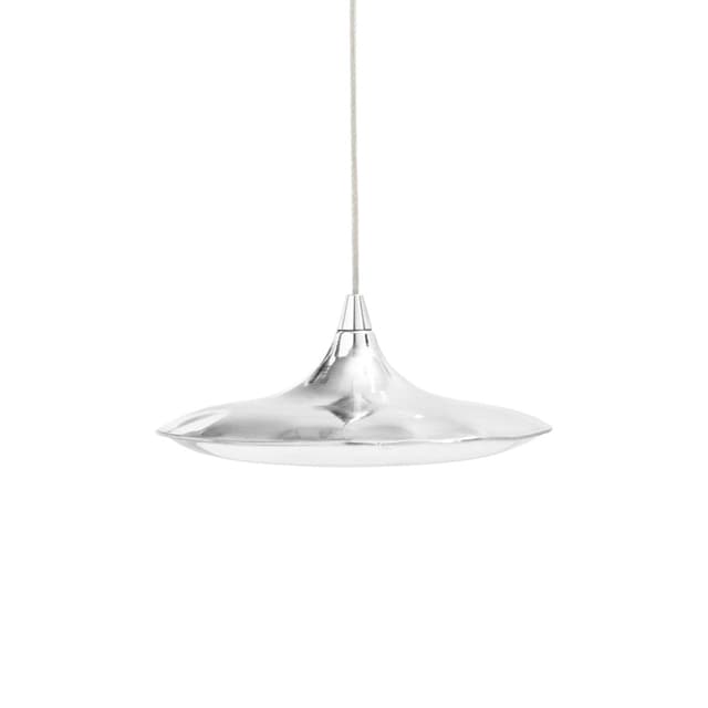 Pendant lamp LAMPIN steel, silver, 15 cm 4000K, Zieta Studio - DIMENSION