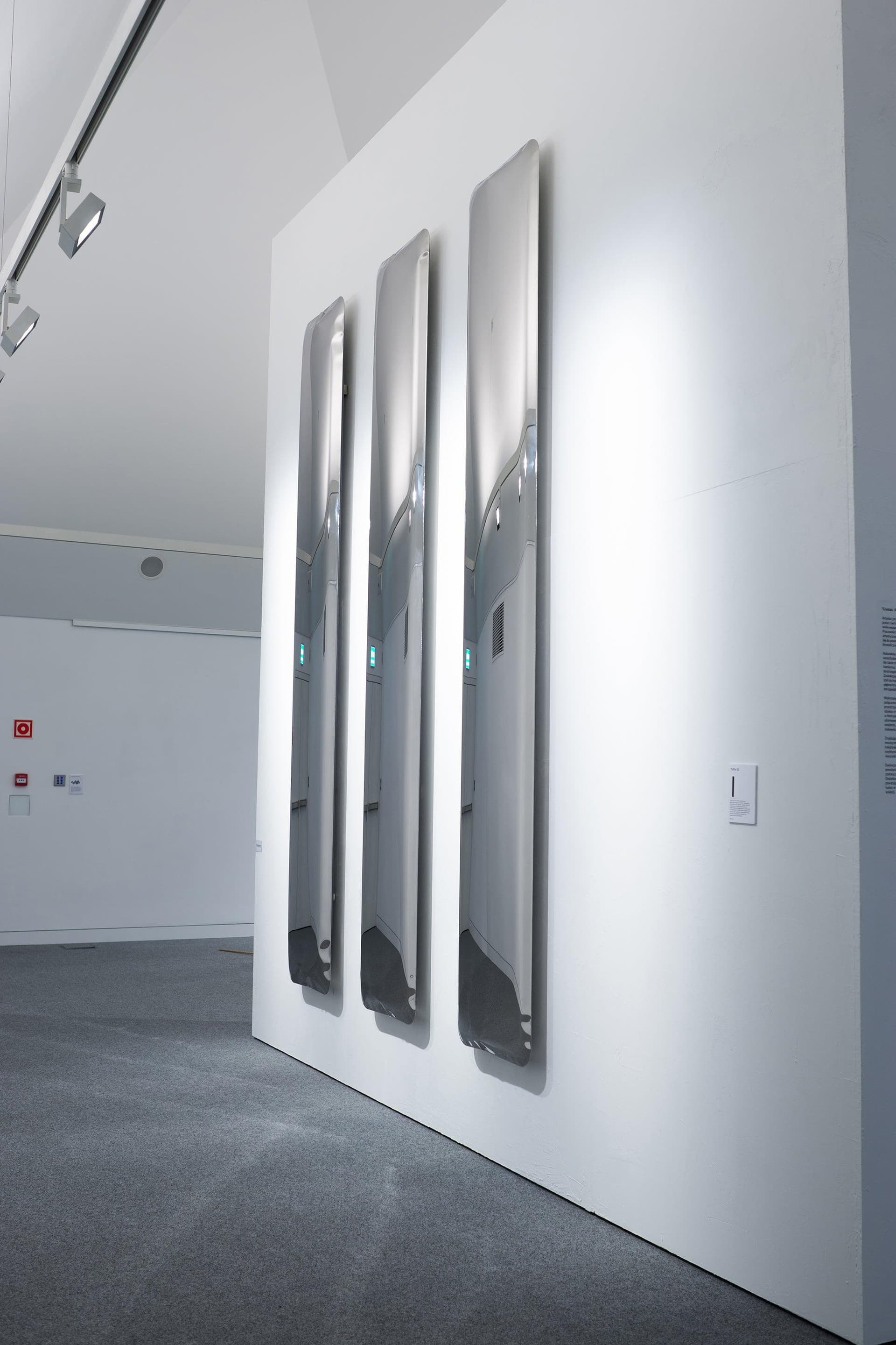 Lustro ścienne TAFLA IQ srebrne, Zieta Studio - 122262