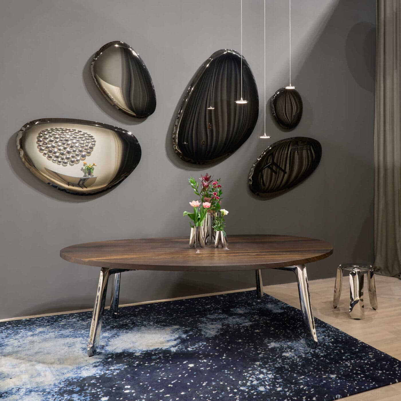 Zestaw trzech lamp wiszących LUNA, 4000K, Zieta Studio - 121967