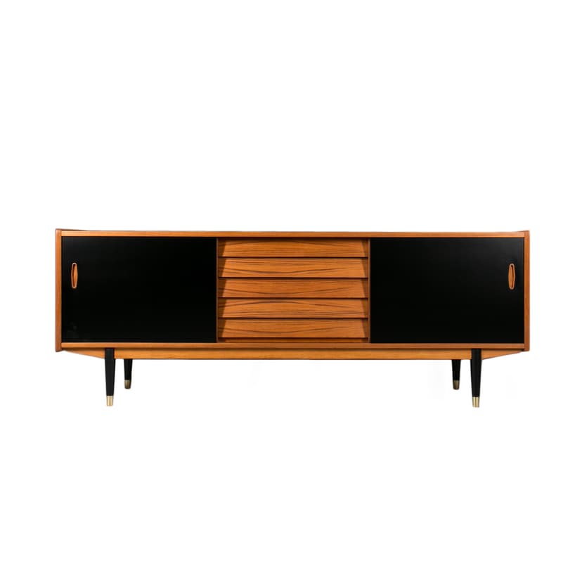 Nils Jonsson Teak Sideboard for P.S. Heggen, Scandinavian Modern