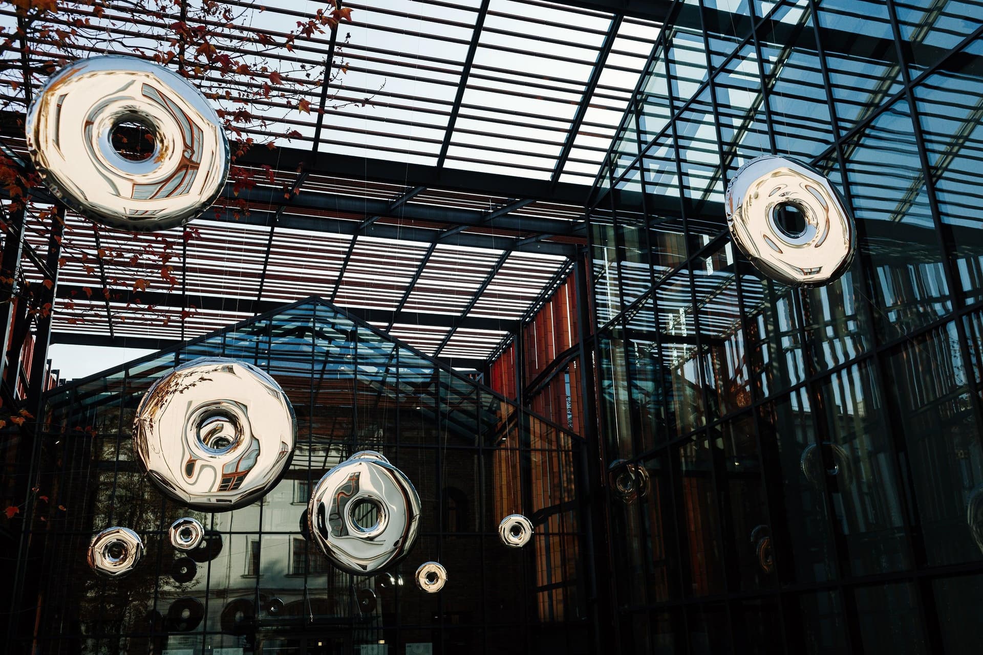 Lustro ścienne RONDO inox, srebrne, 120 cm, Zieta Studio - 121596