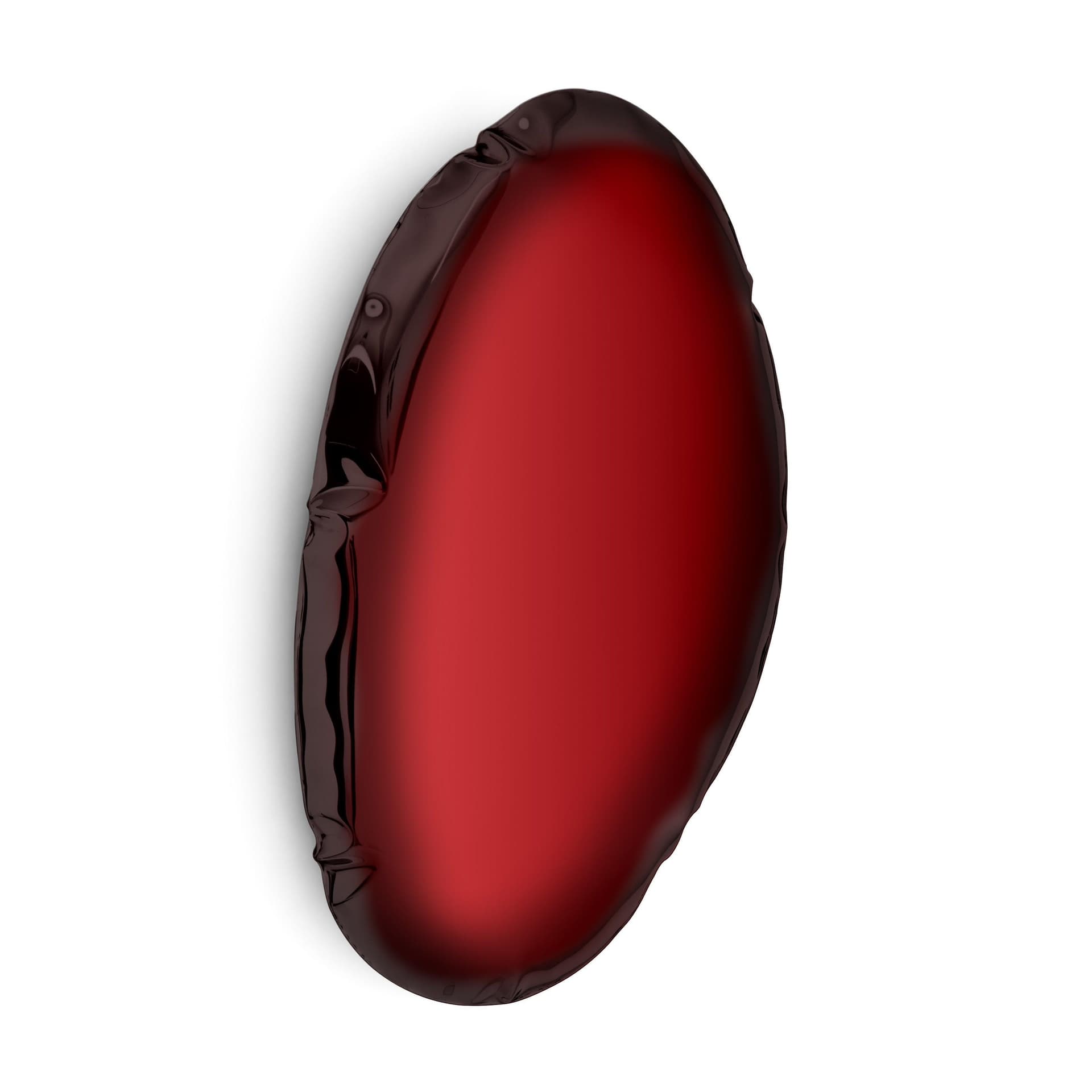 Lustro ścienne TAFLA O czerwone O5, Zieta Studio - 121244