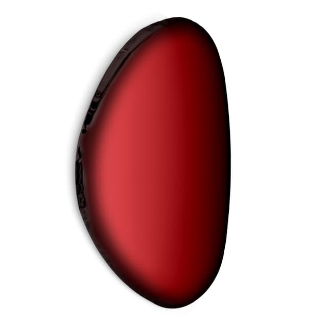Lustro ścienne TAFLA O czerwone O2, Zieta Studio - WYMIARY