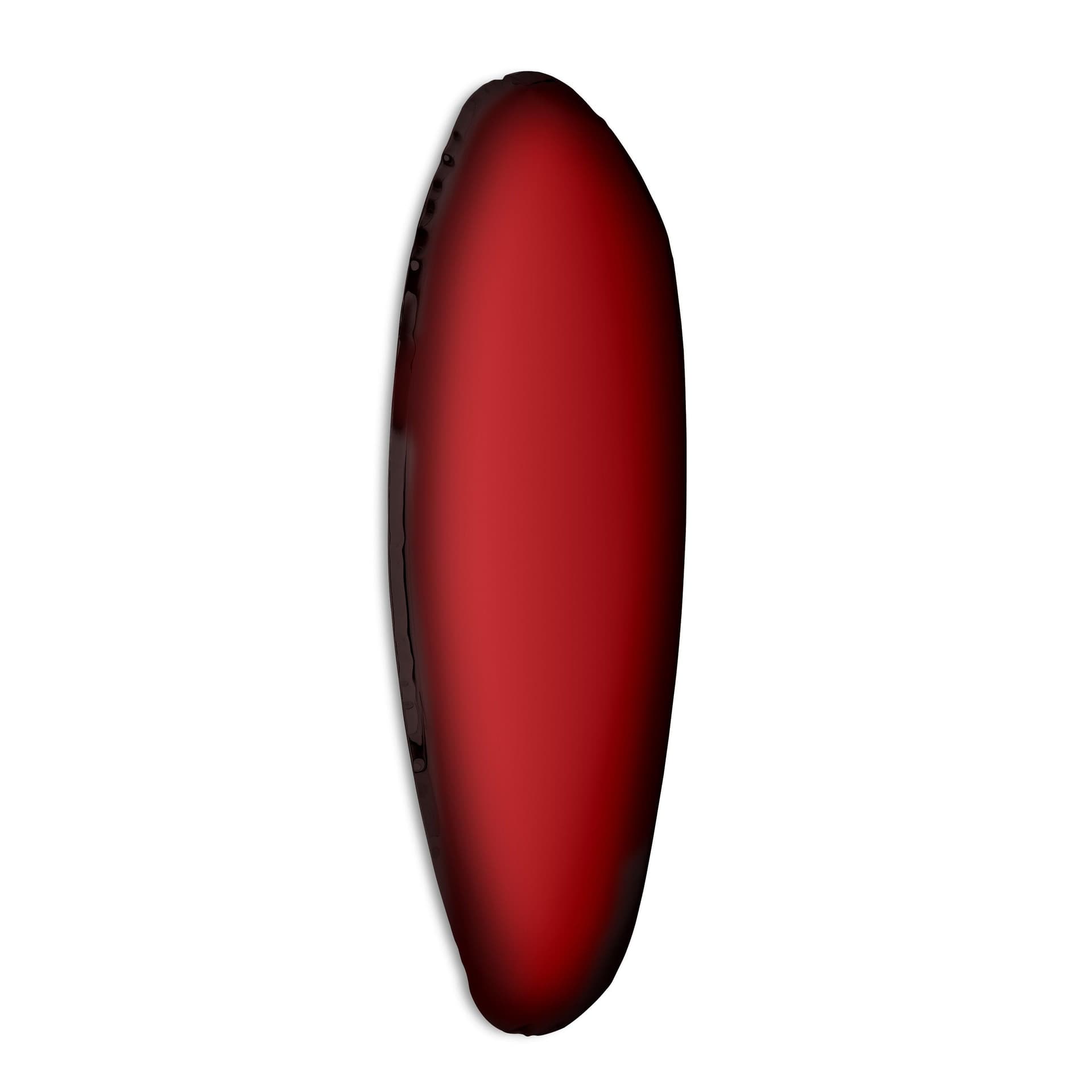 Lustro ścienne TAFLA O czerwone O1, Zieta Studio - 121168