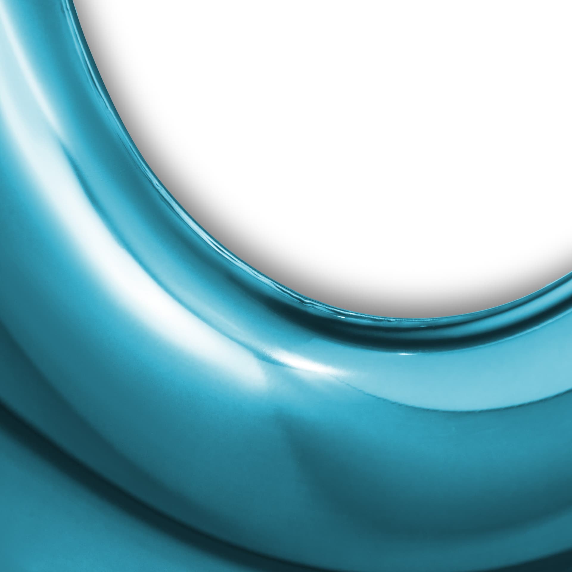 RONDO Transitions Helix Nebula wall mirror sapphire-topaz 150 cm, Zieta Studio - 121002