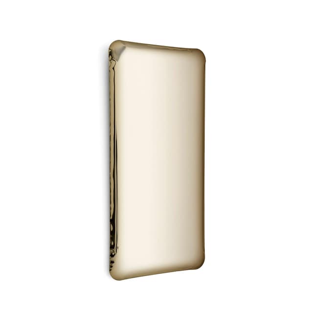 TAFLA Q wall mirror golden 120 cm, Zieta Studio - DIMENSION