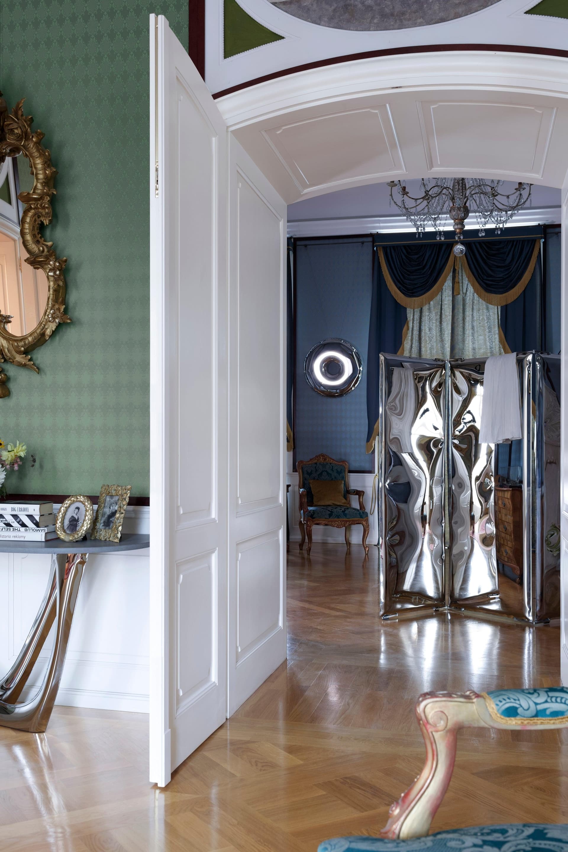 Parawan SONAR MIRROR srebrny, Zieta Studio - 120736